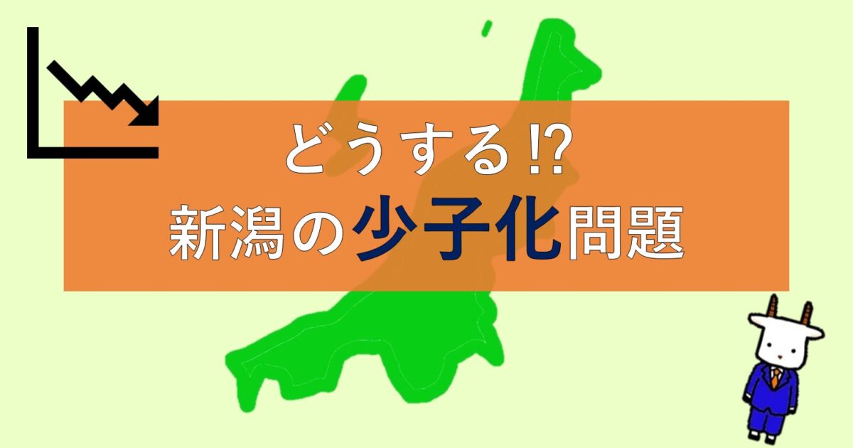 どうする！？新潟の少子化問題