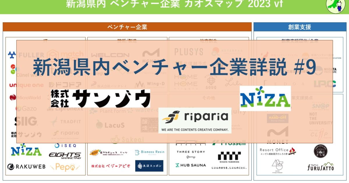 新潟県内ベンチャー企業詳説 #9 ～IT企業編⑤～